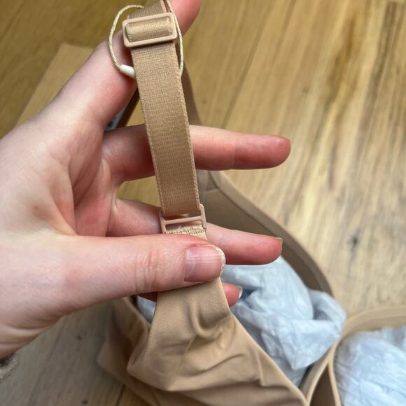 NEW Skims Women's 34B Smoothing Intimates Full Coverage Lightly Lined Bra Clay - Picture 4 of 12